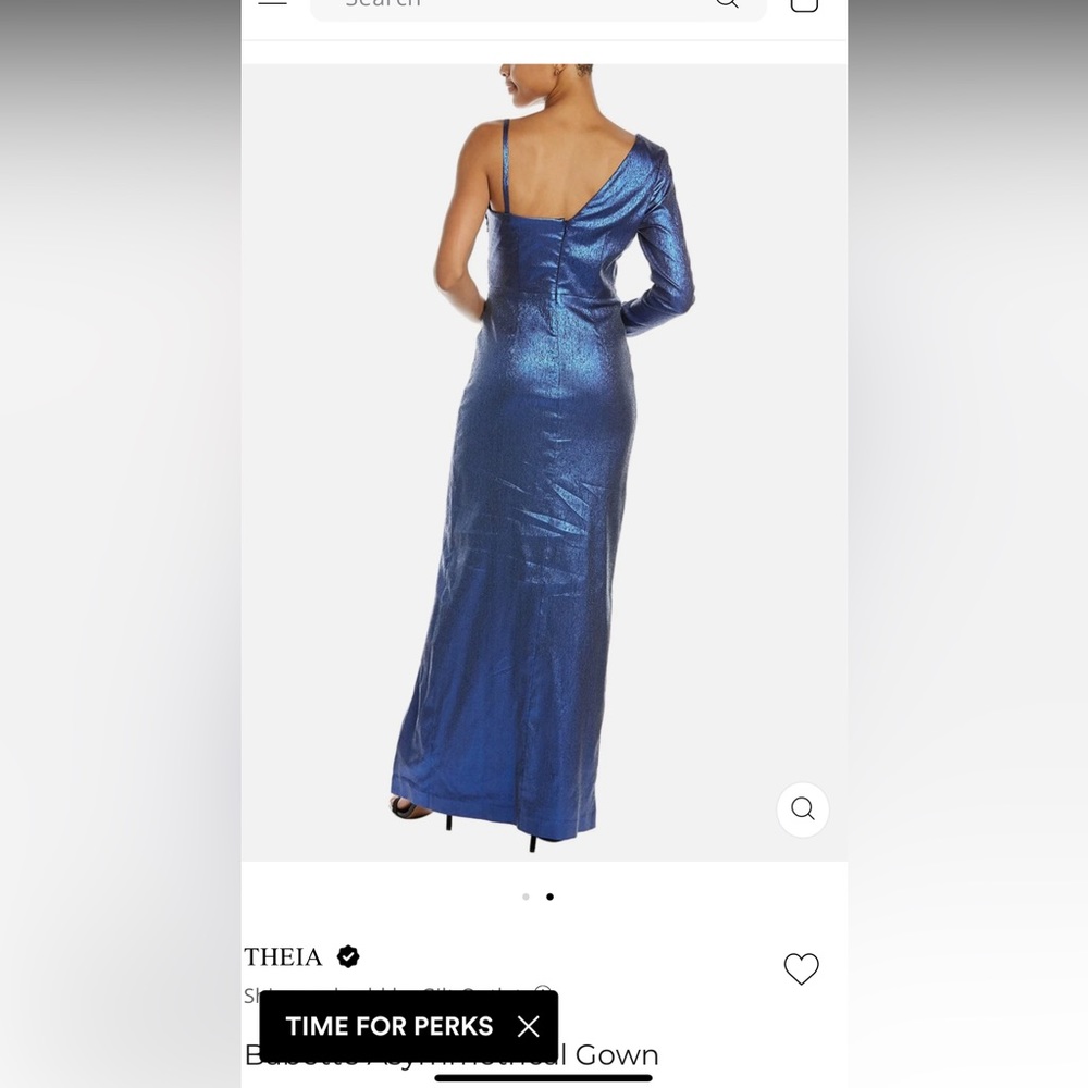Elegant dress Babette Asymmetrical Gown wear one time very elegant - Picture 2 of 3